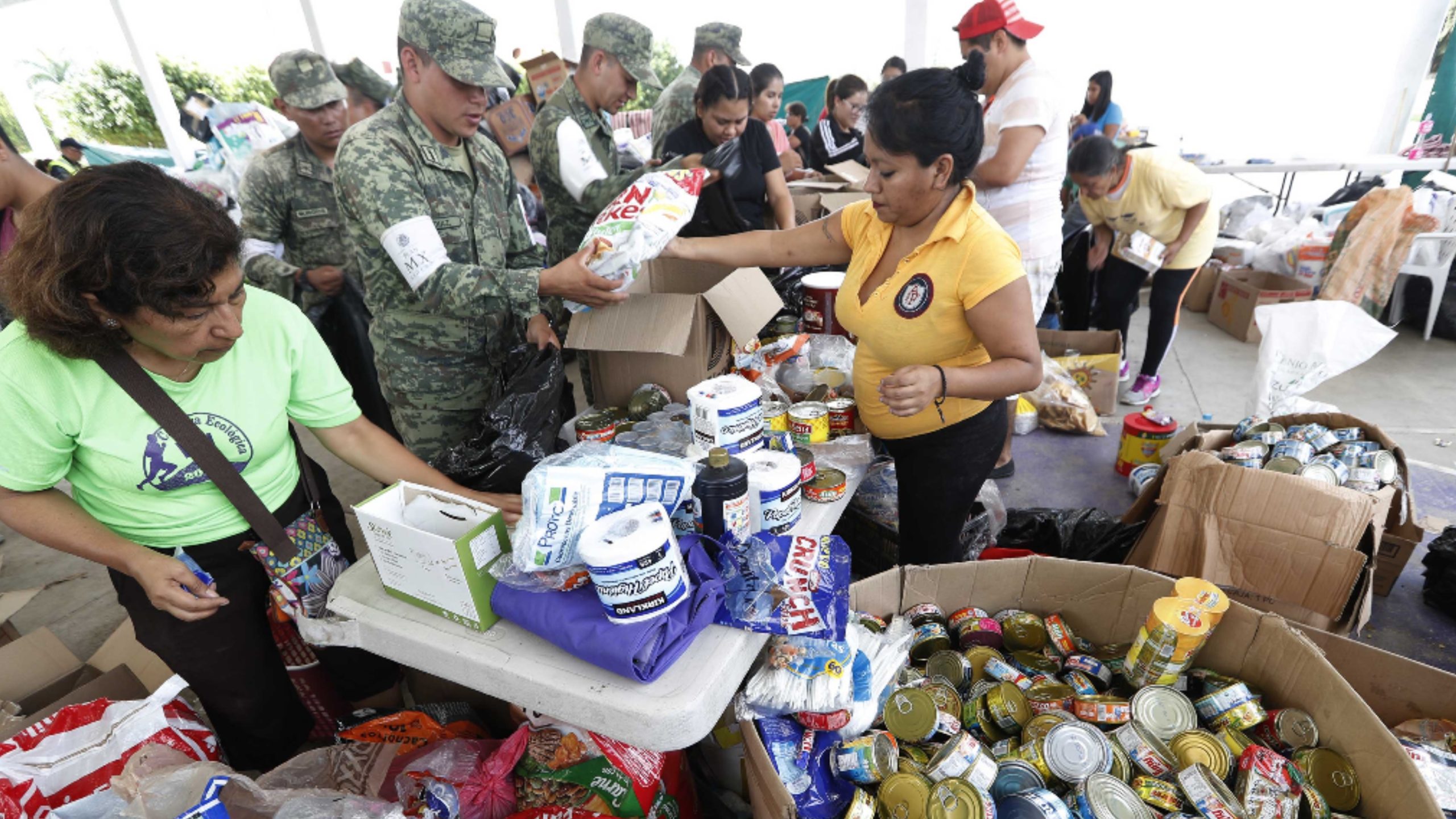 Más centros de acopio en Mérida para los damnificados en Guerrero