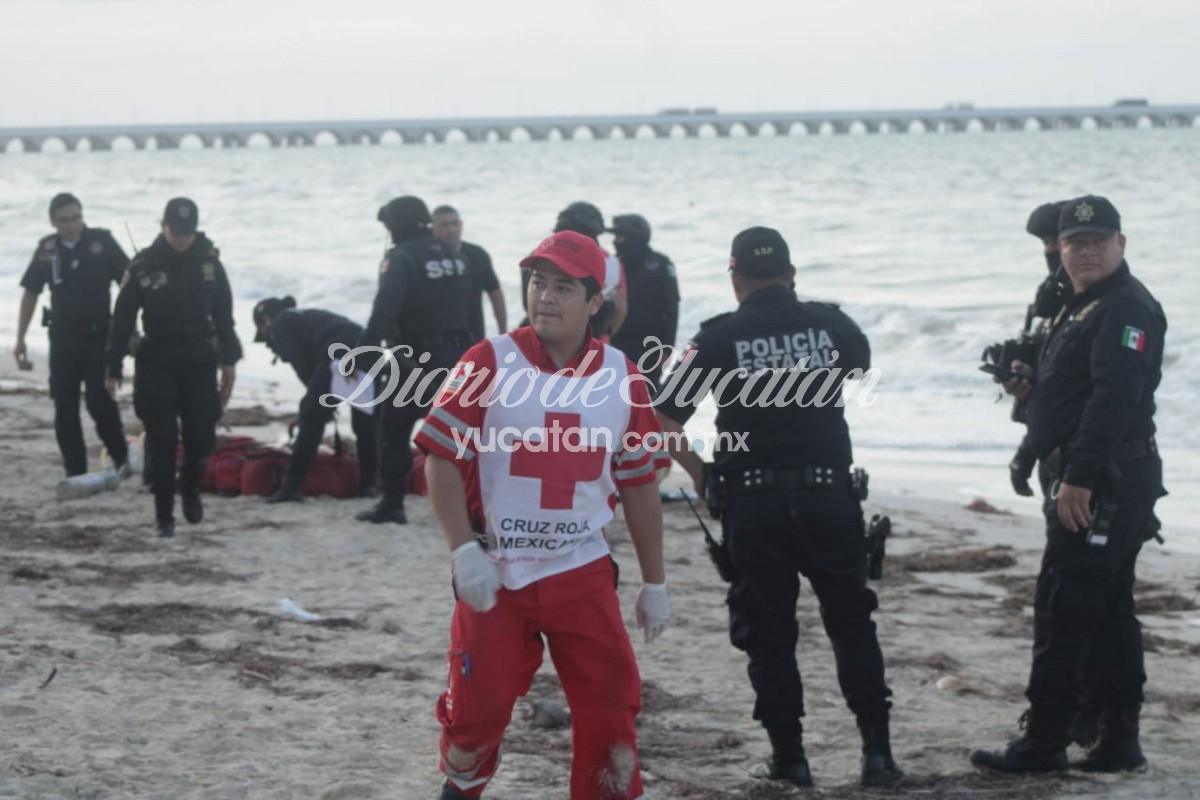 Hombre muere ahogado en el Malecón de Progreso