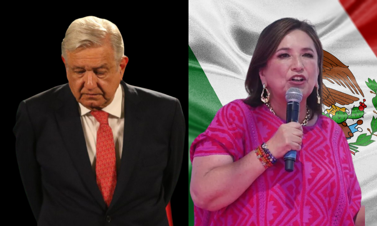 La bandera de México es de todos Xóchitl exige a AMLO dejarla en el