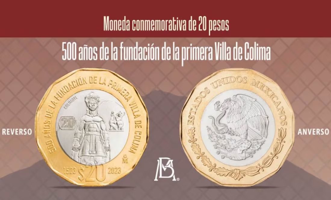 Banxico Lanza Nueva Moneda Conmemorativa De 20 Pesos