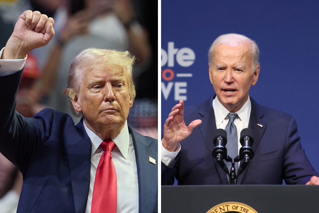 Trump Ataca A Biden En Su Primer Mitin Tras Un Atentado Diario De Yucat N