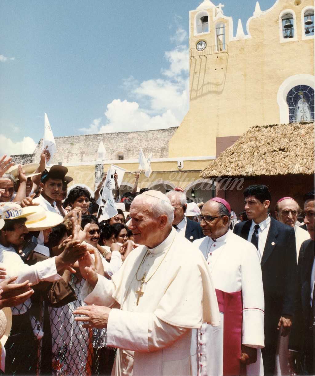 Juan Pablo II en Yucatán: así fue la histórica visita del Papa (FOTOS)