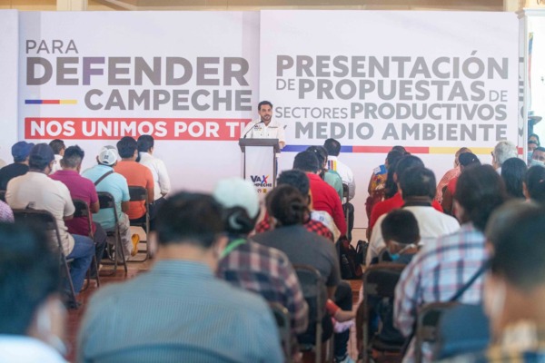 Christian Castro Bello presenta sus ejes de trabajo para impulsar las actividades primarias en Campeche