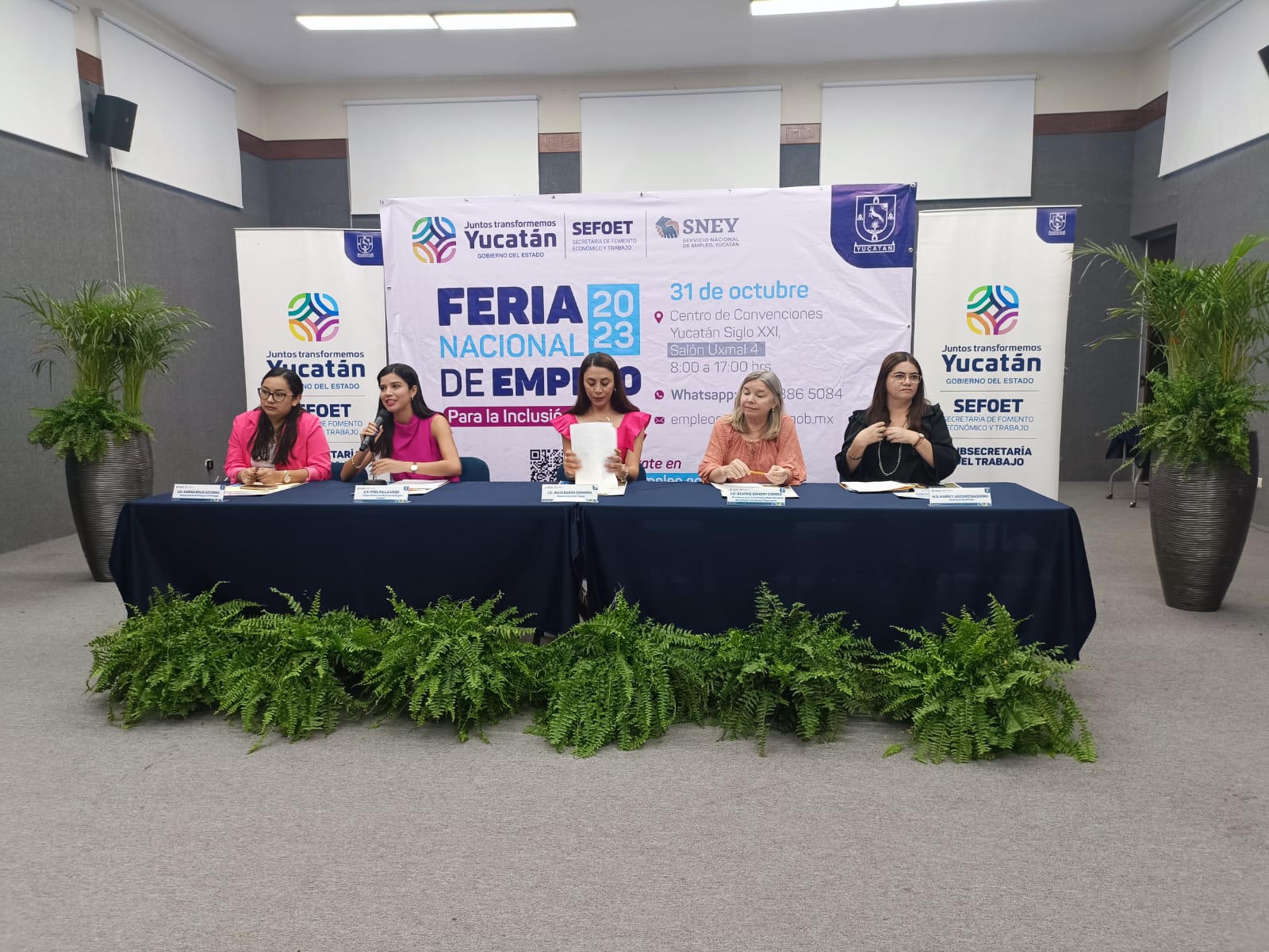 Feria Nacional del Empleo para la inclusión laboral en Mérida: Lugar ...