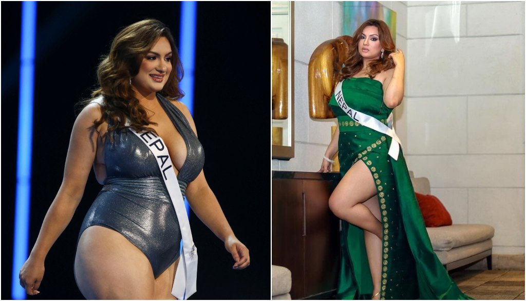 Miss Universo Nepal 2023, con fuerte ovación por romper estereotipos