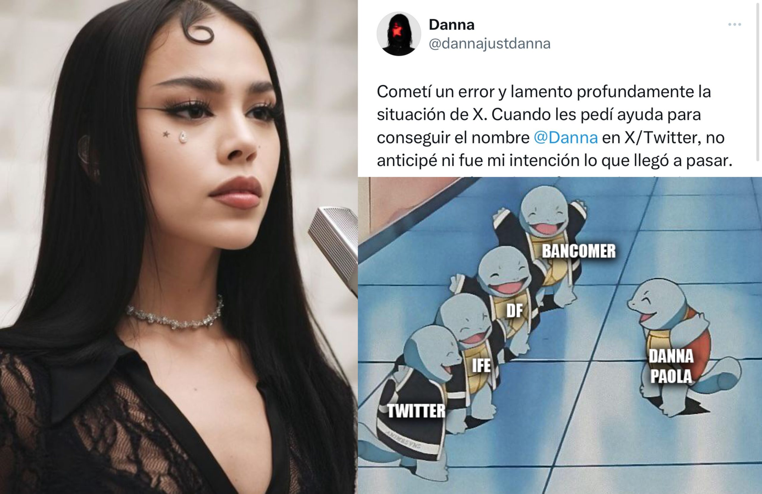 Danna Paola Se Disculpa Por Promover El Acoso Cibernético En X Le Llueven Los Memes Diario De 9553