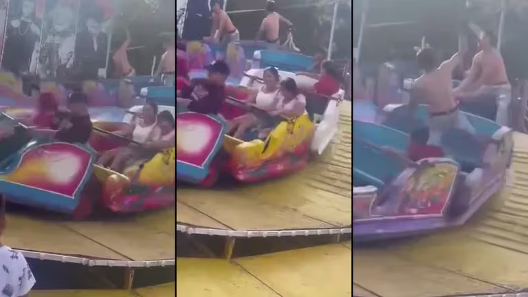 Young man dies after falling from a mechanical ride in Ciudad Juárez