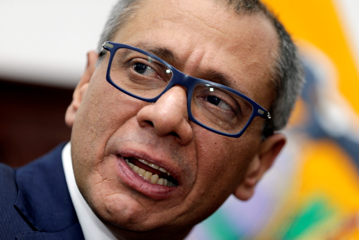 Who is Jorge Glas and what is his relationship with Rafael Correa in Ecuador?