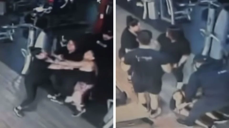 They reveal video of the fight between women in the Monterrey gym