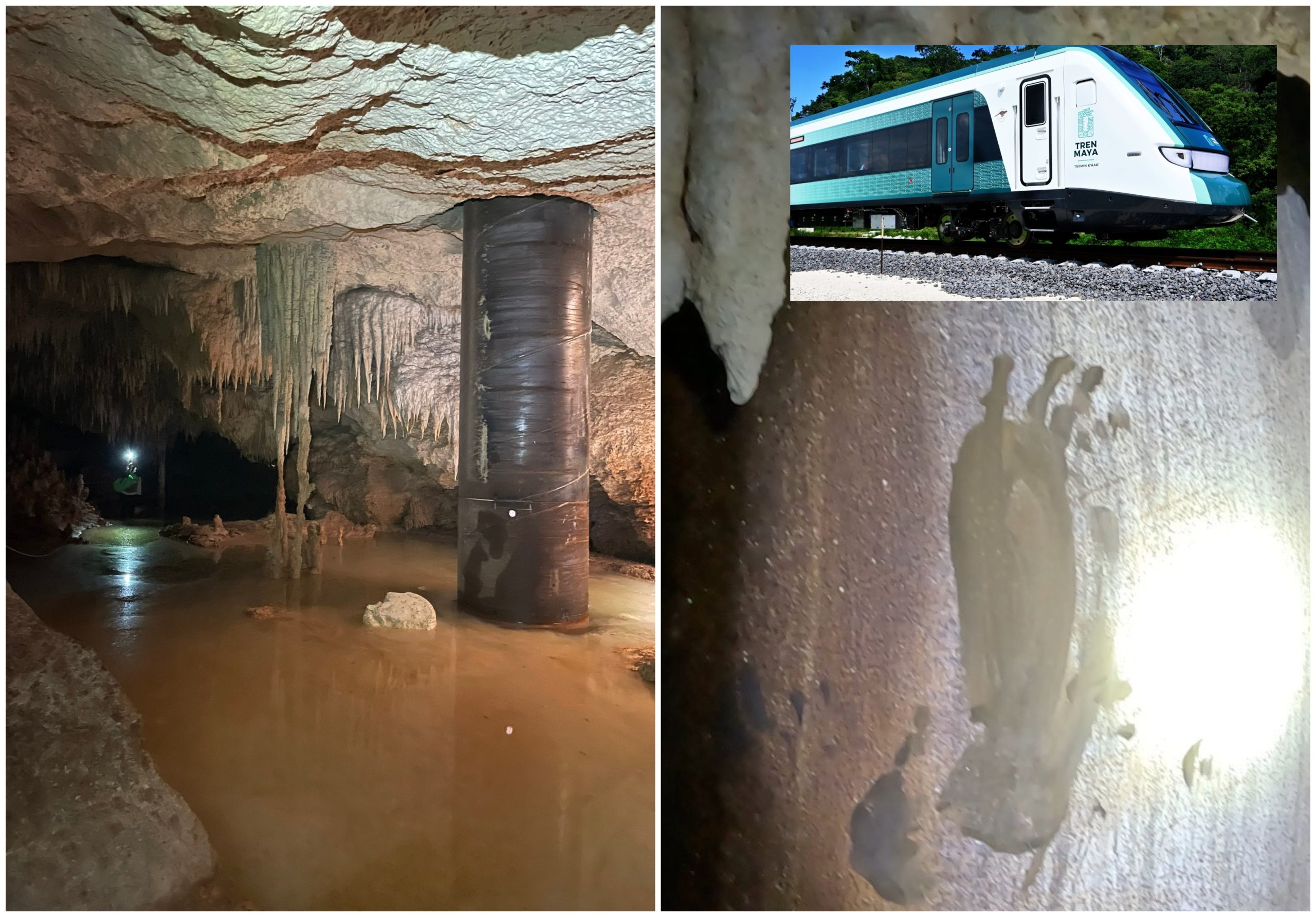 AMLO admite daño a un cenote por construcción del Tren Maya - Diario de ...