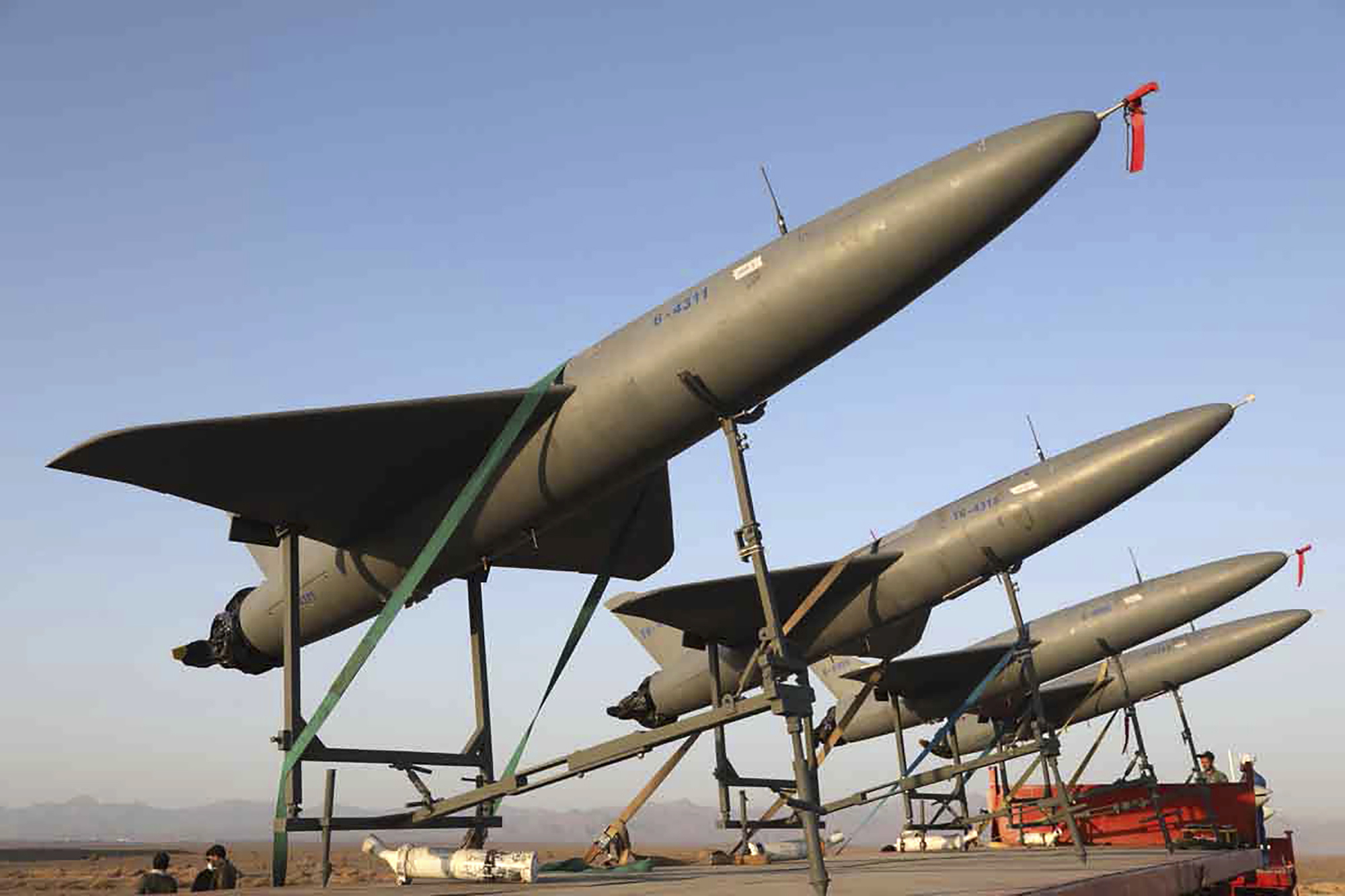 Israeli military says Iran has launched drones against Israel