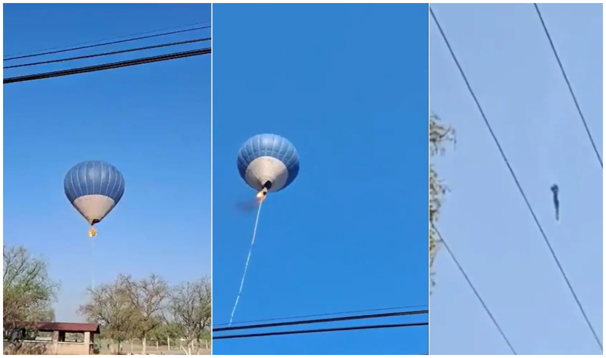 They arrest the owner of the hot air balloon that collapsed in Teotihuacán