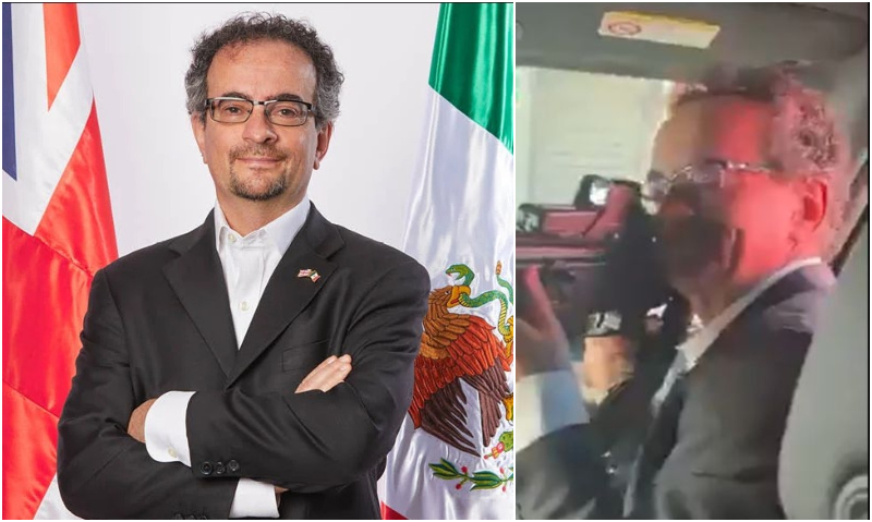 British ambassador to Mexico dismissed after pointing gun at worker