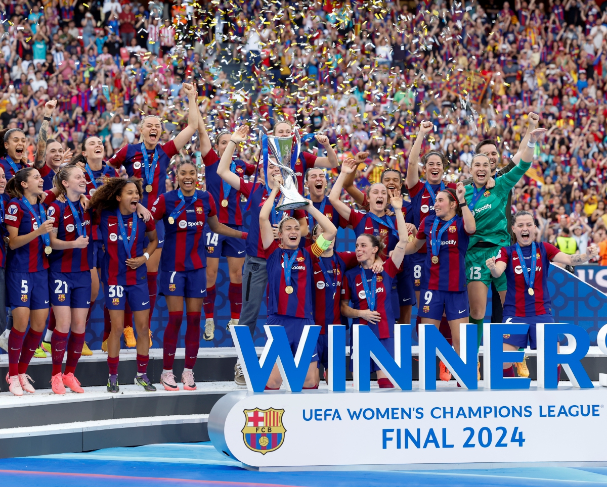 Barcelona, ​​monarch of the Ladies’s Champions League