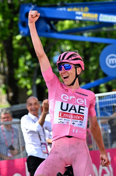 Pogacar takes the title within the Giro d’Italia