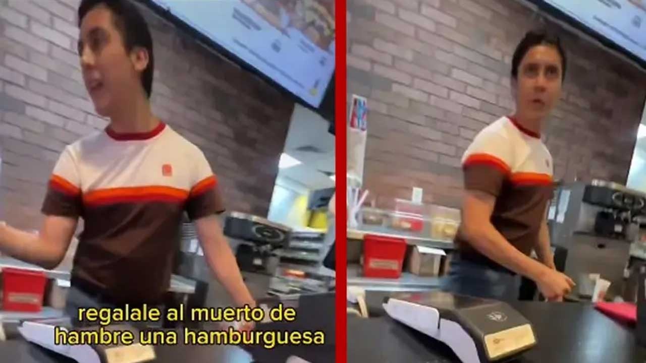 Burger King supervisor in Querétaro calls buyer “ravenous” for asking for a free Whopper