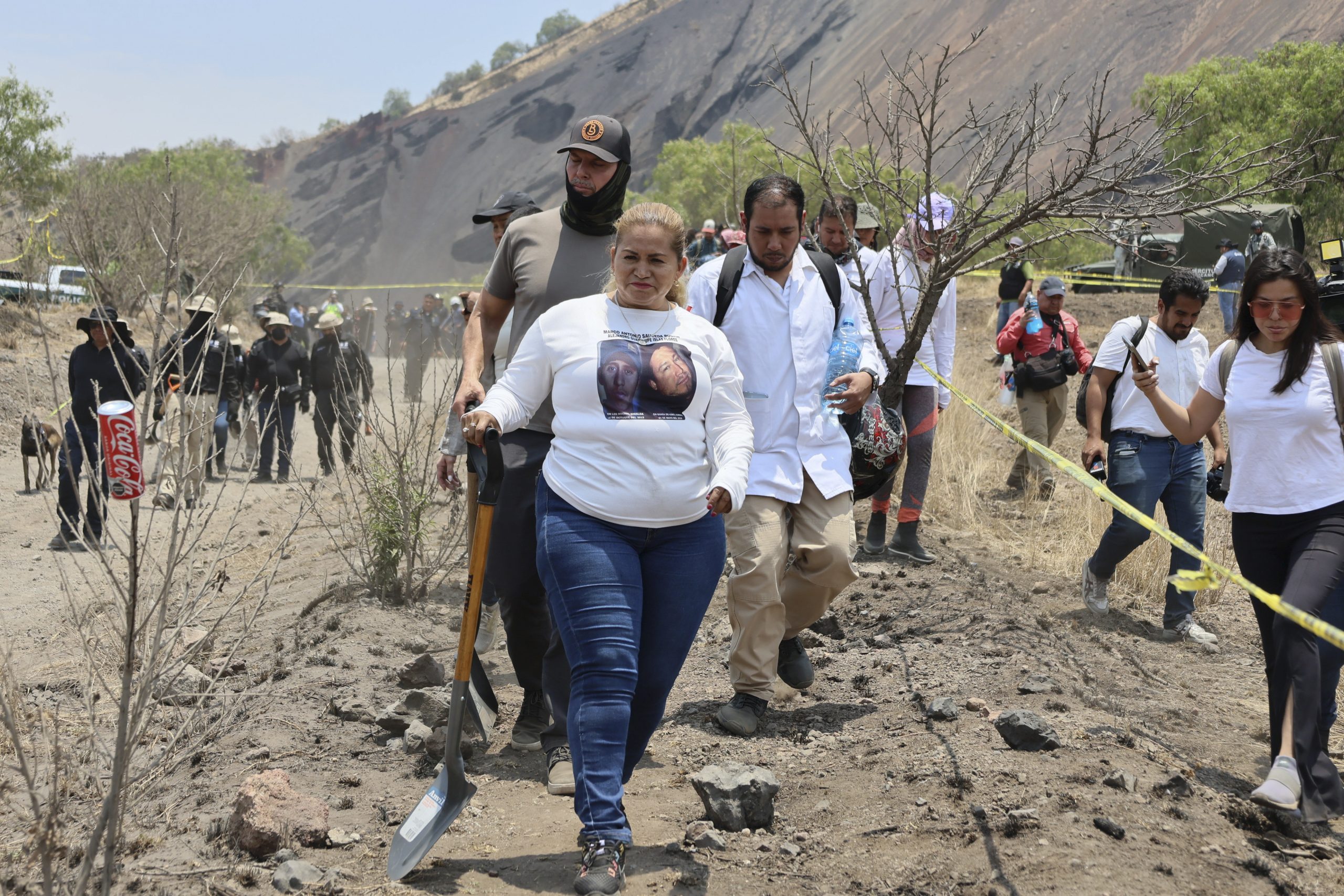 They describe the “morning” report as a political “montage” of a clandestine grave in CDMX