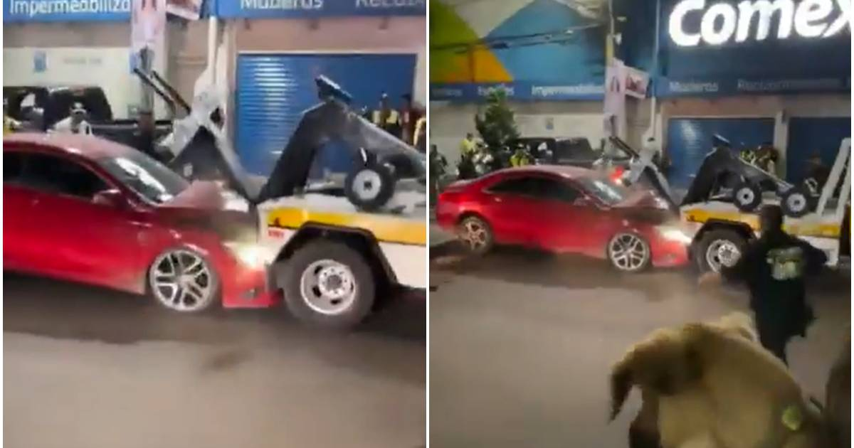 Lady crashes into crane whereas making an attempt to evade a checkpoint in CDMX (VIDEO)