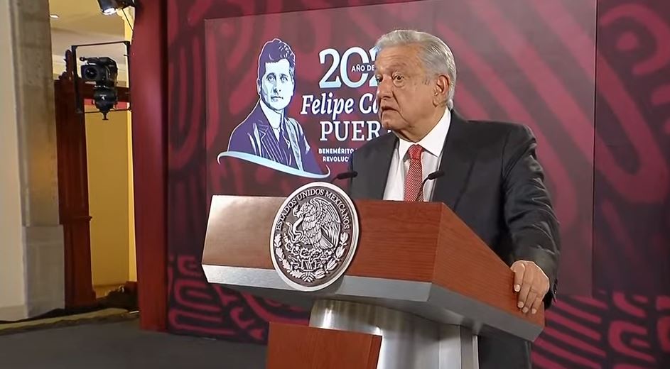 López Obrador assures that in the government of Felipe Calderón the drug traffickers ruled the AICM