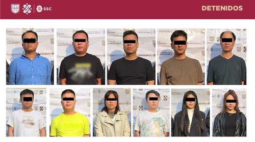 Chinese language mafia in CDMX clandestine on line casino;  They operated a human trafficking community