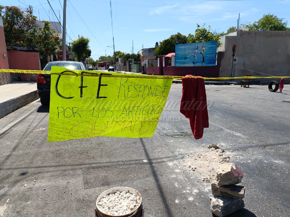 Vecinos del segundo cuadro del centro de Mérida cierran calles por ...