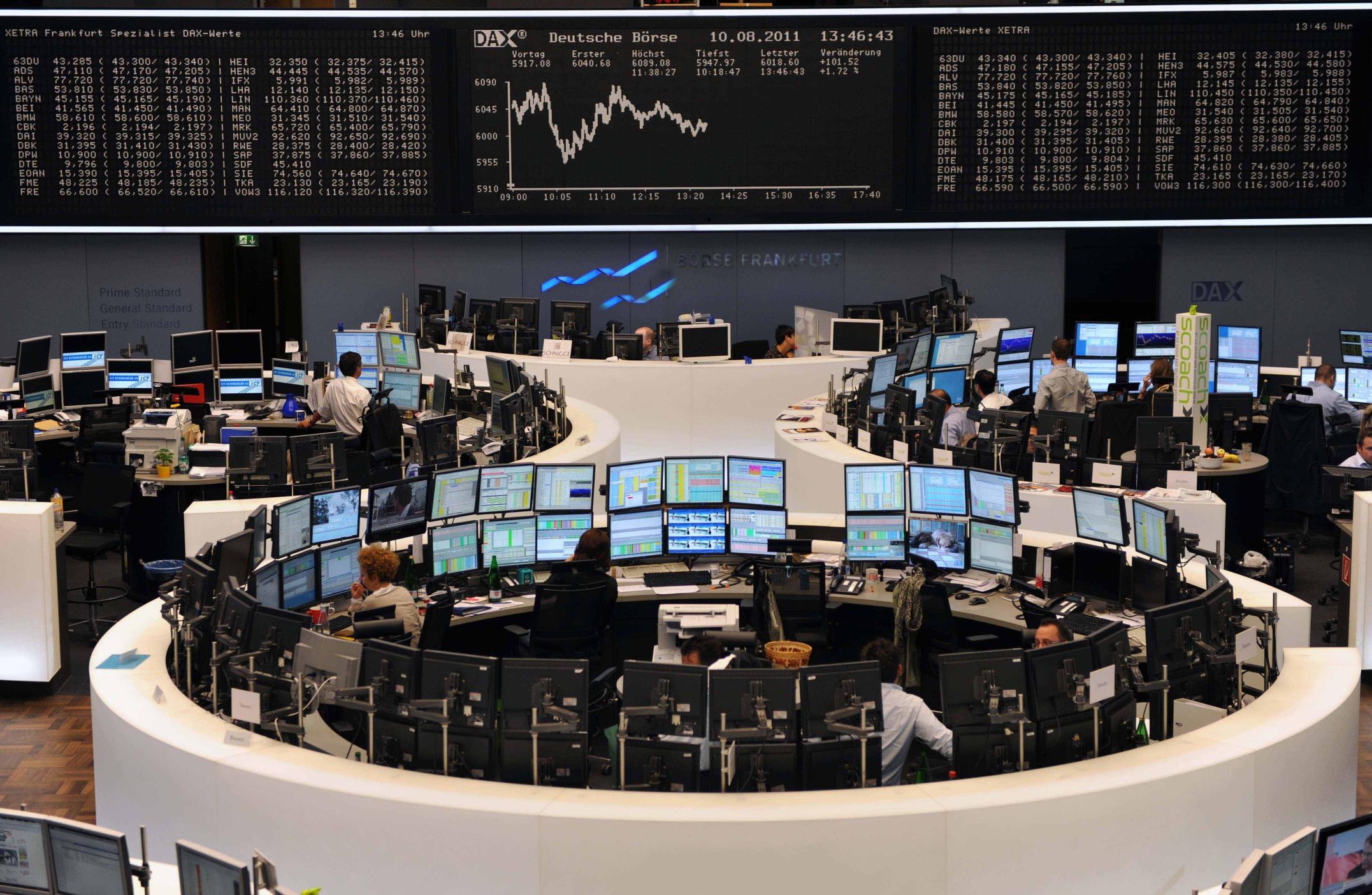 Major European markets close with gains and the euro exceeds 1.08 dollars