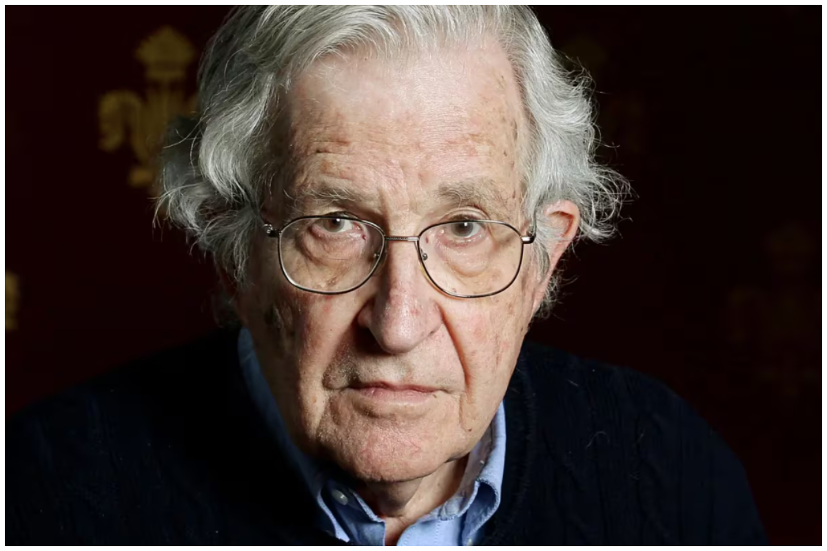 Noam Chomsky, philosopher and linguist, is denied death