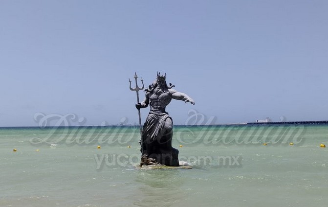 ¿quién Creó La Estatua De Poseidón De Progreso Yucatán