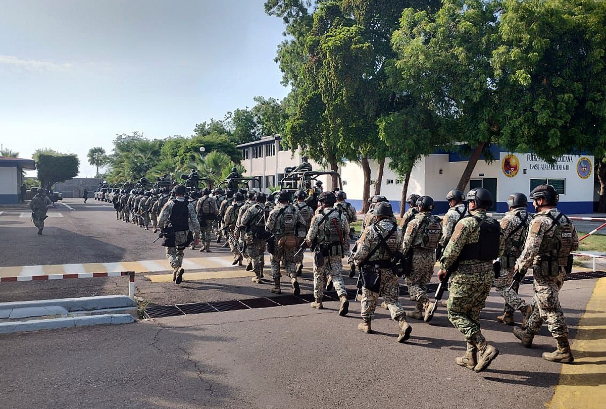 After the capture of “El Mayo”, military strengthens security in Sinaloa