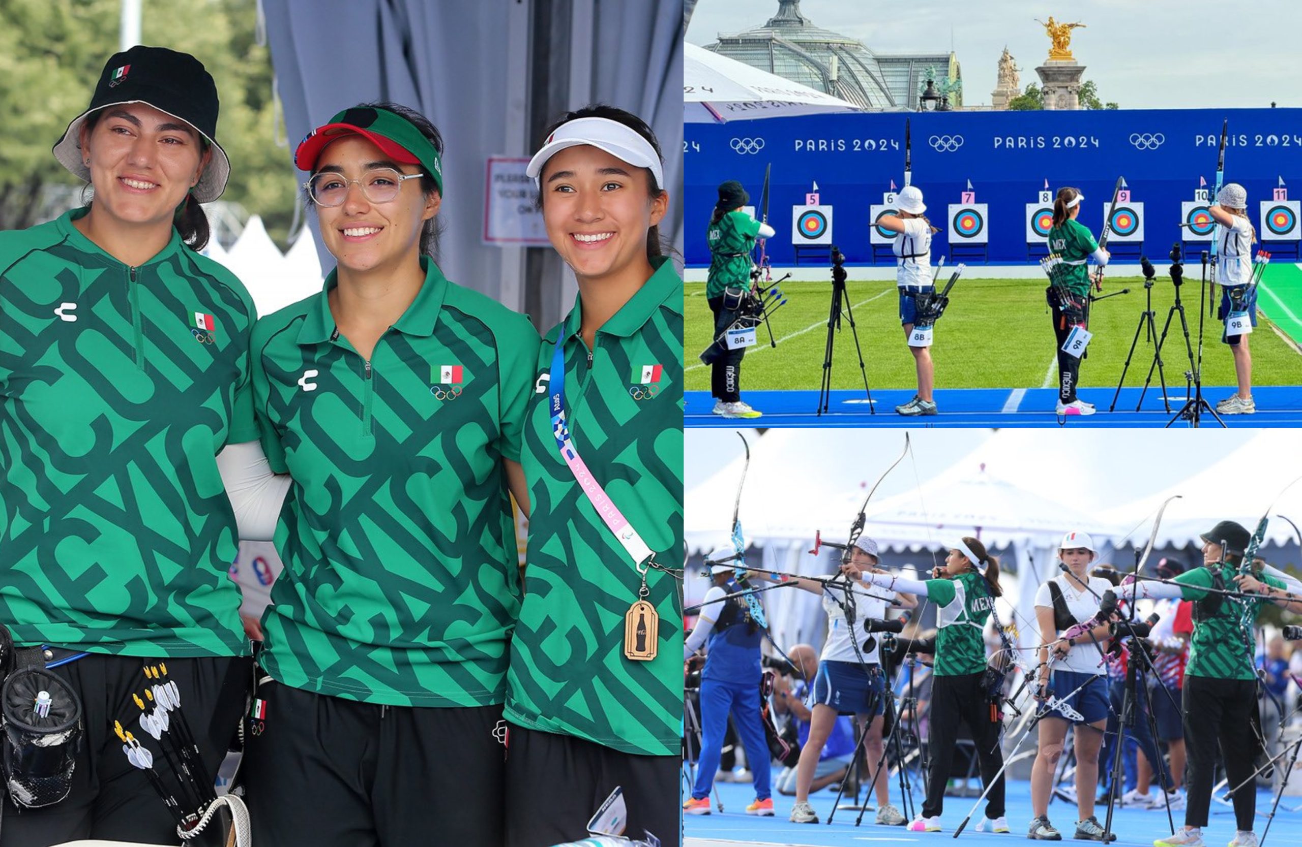 Archery. Alejandra Valencia, Ana Paula Vázquez and Ángela Ruiz qualify for the Quarterfinals