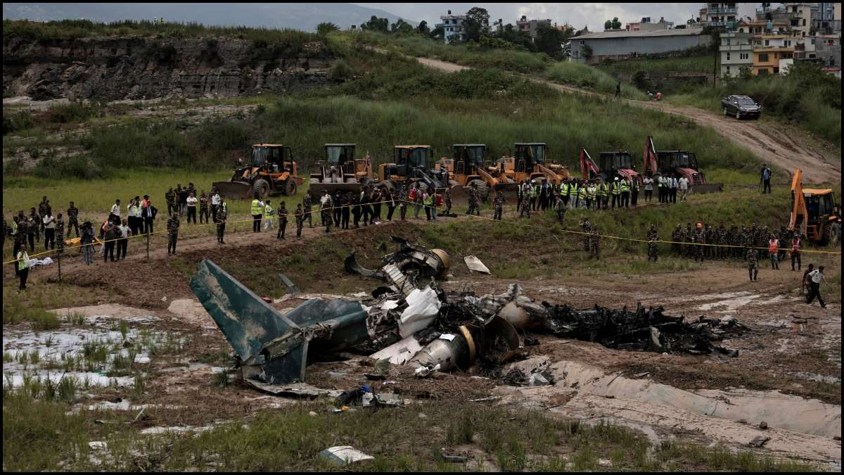 Fatal plane crash in Nepal captured on video