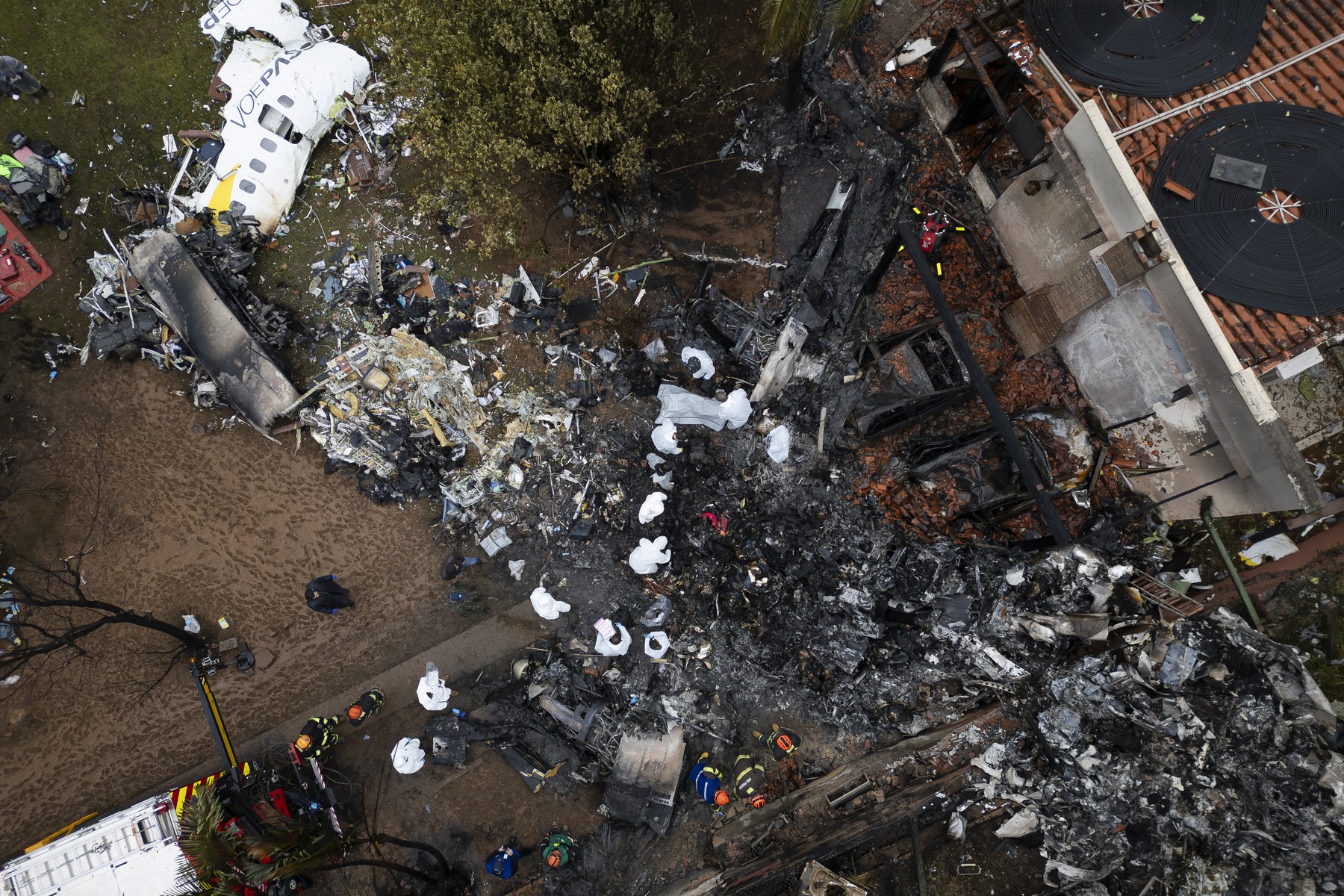 Rescue of 62 people killed in Brazil plane crash ends