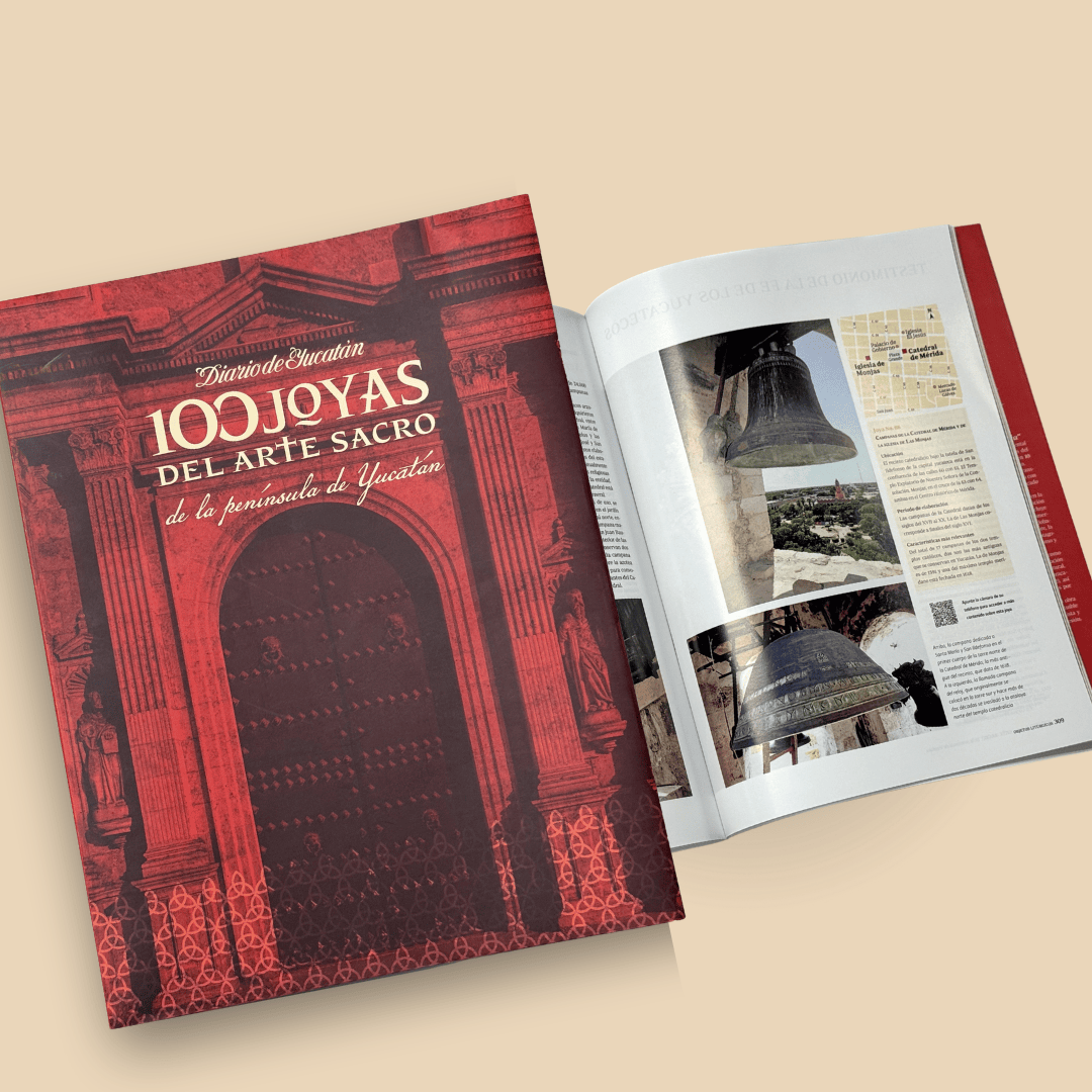 Libro 100 joyas del arte sacro de la península de Yucatán edición estándar